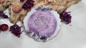 4. Τεχνική Κρακελέ Με εποξική ρητίνη διαφορετικής πυκνότητας.