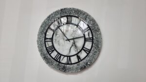 13. Καθαρίζουμε Ρολόι απο σταγόνες Βάζουμε Μηχανισμό και Δείκτες