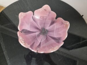 11. Λυγίζουμε πιατέλα φτιάχνουμε φρουτιέρα