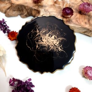 4. Δημιουργία σουβέρ black and gold